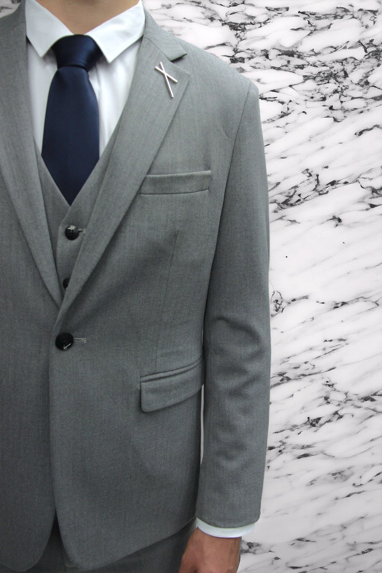 Light Grey Suit Jacket