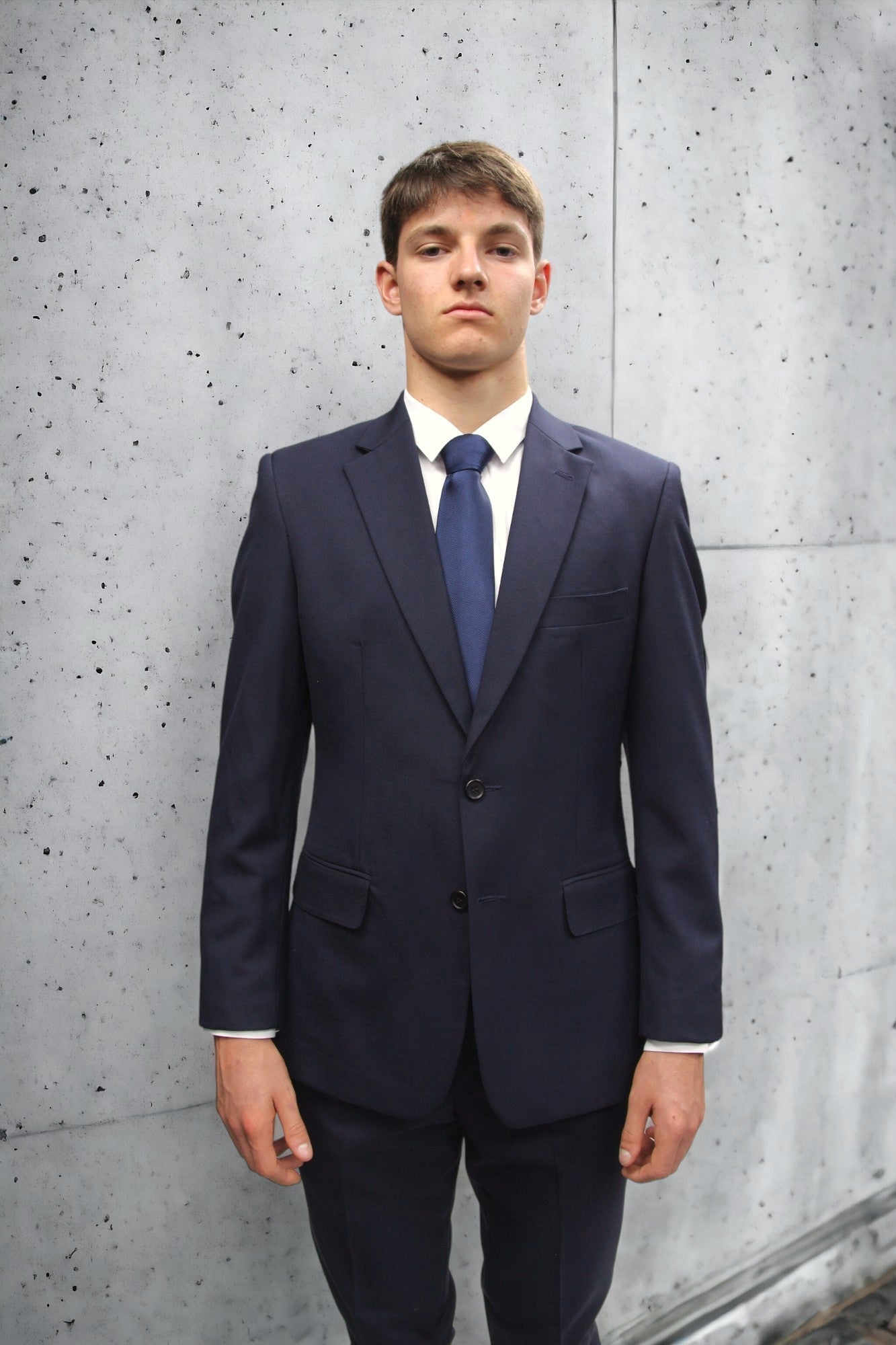 Slim Fit Navy Jacket