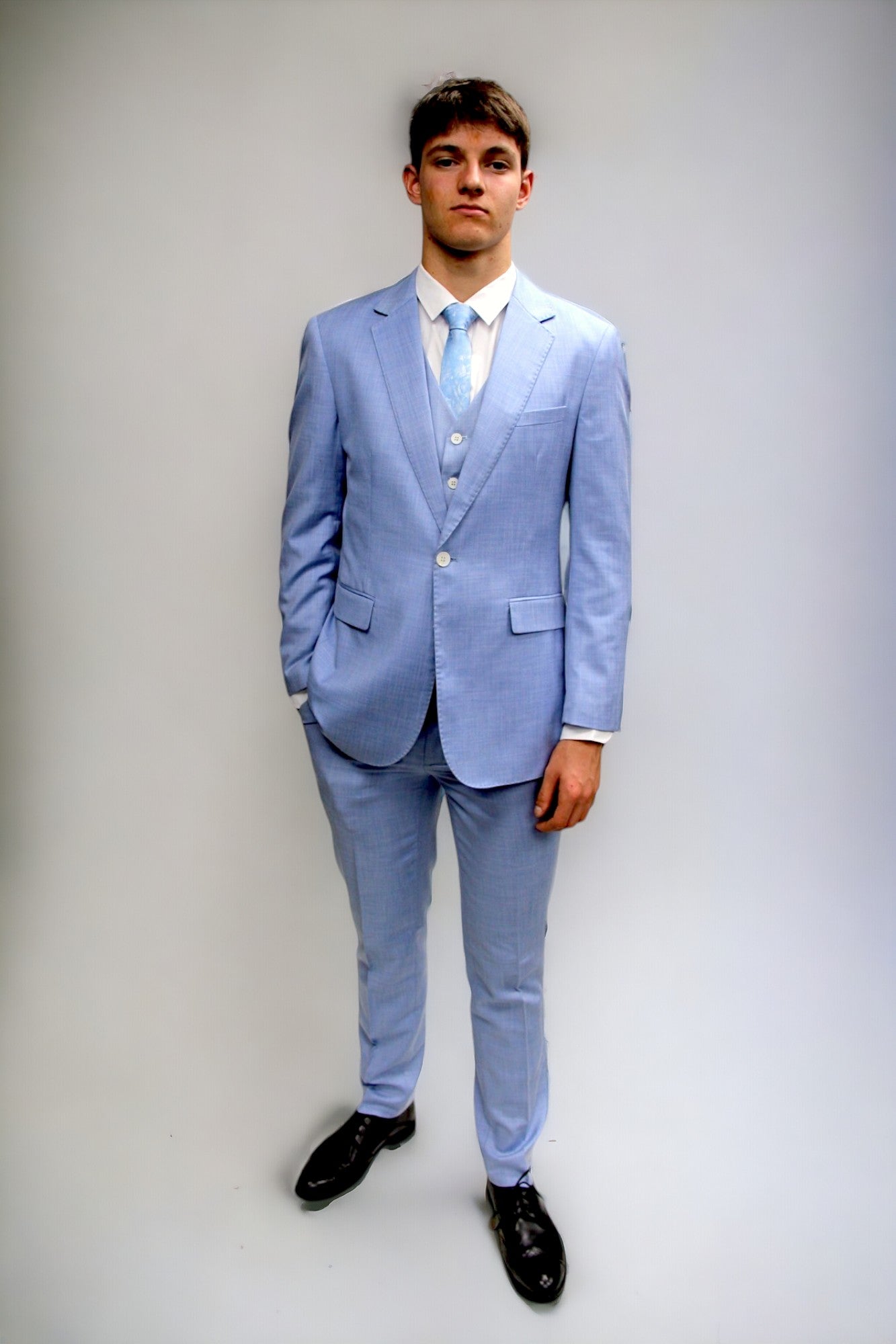 Kingsman Light Blue Lounge Suit