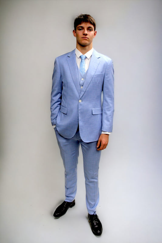 Kingsman Light Blue Lounge Suit