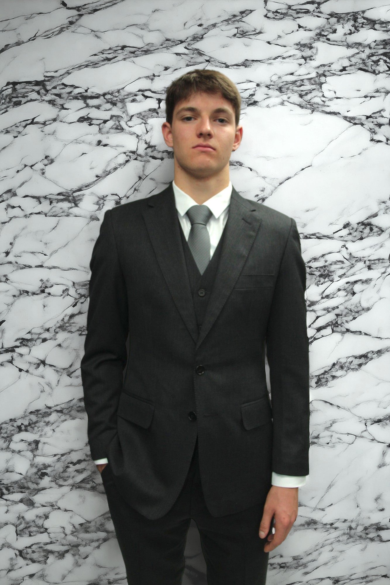 Kingsman Charcoal Lounge Suit