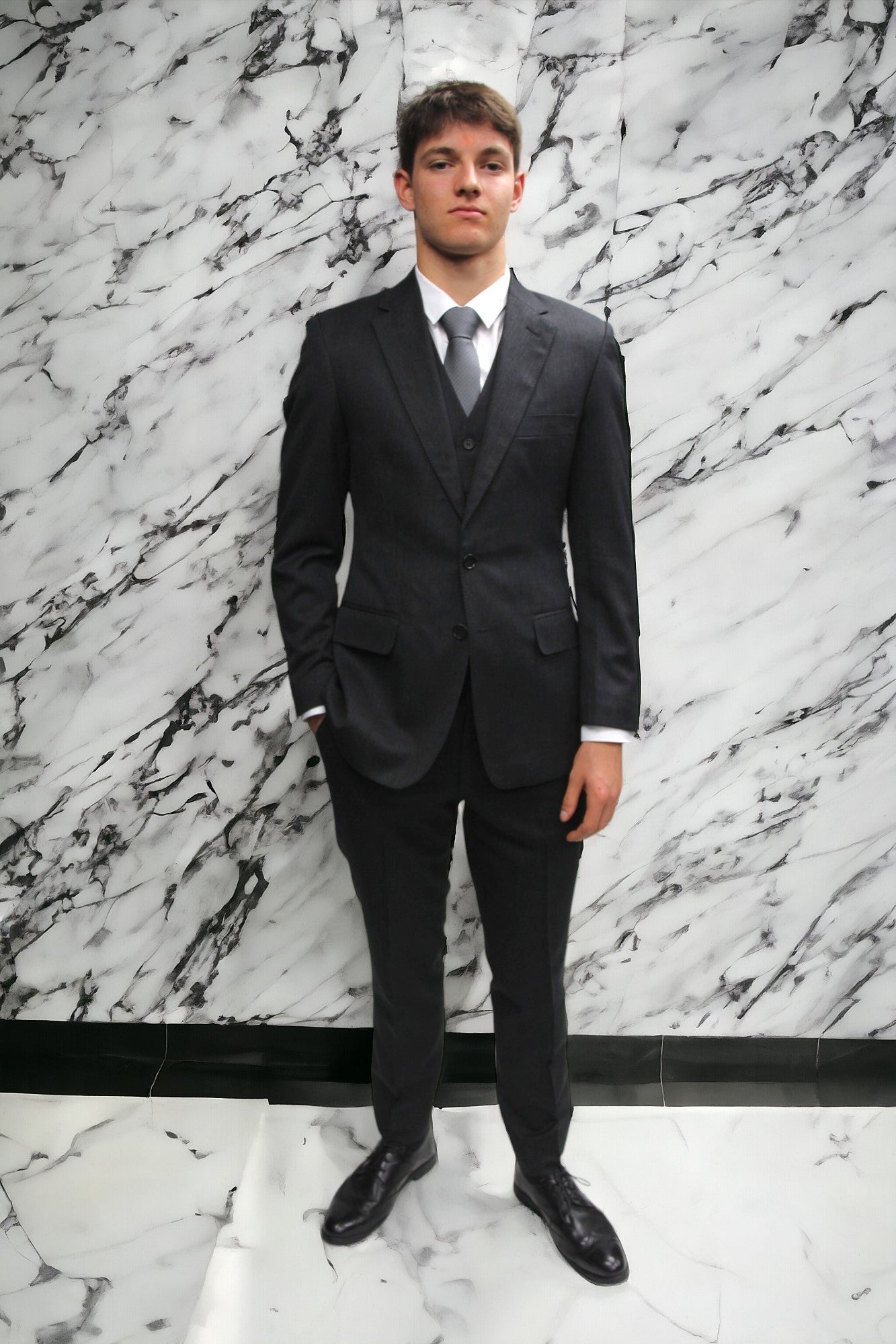 Kingsman Charcoal Lounge Suit